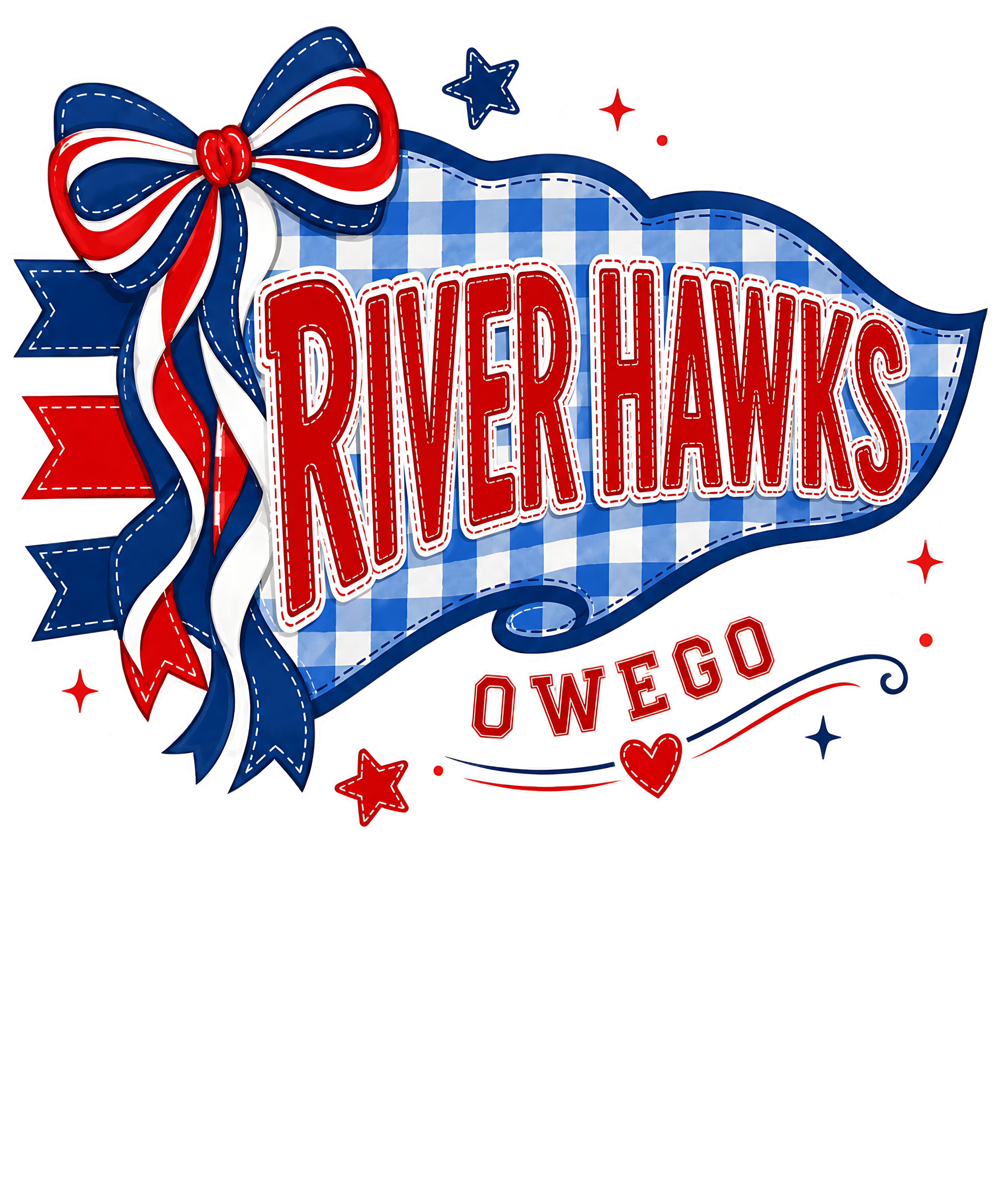 River Hawks Pennant