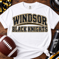 Windsor Black Knights Lettering